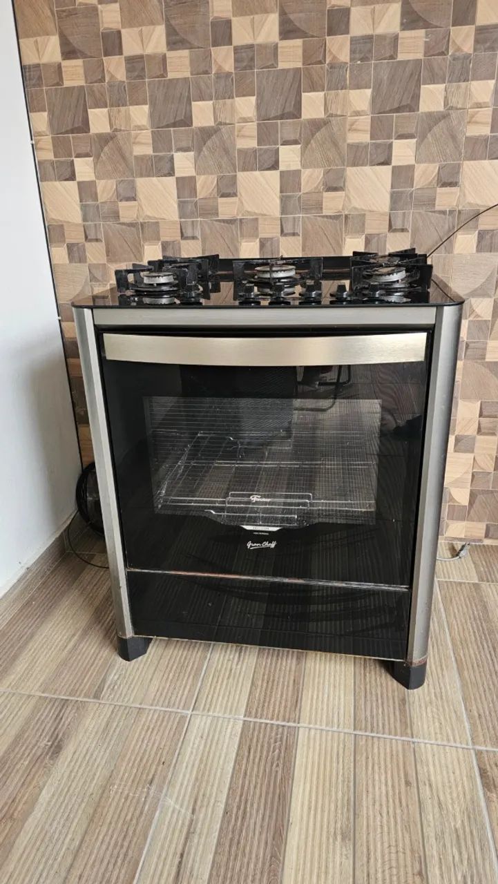 Fogão 5 bocas Fischer Gran Cheff Easy Clean  - Foto 5