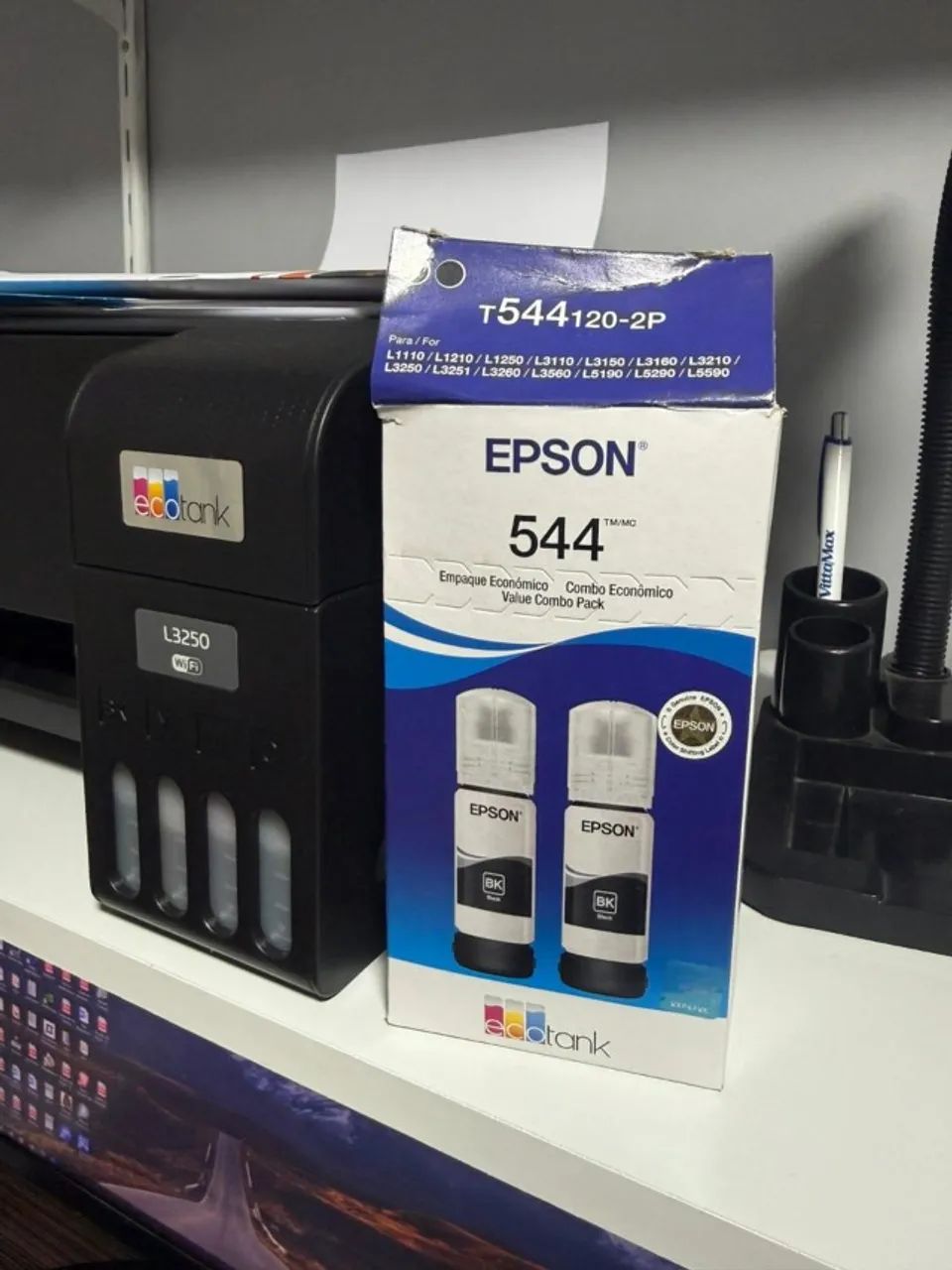 Impressora Multifuncional Epson EcoTank com Wi-Fi e USB L3250 - Foto 3