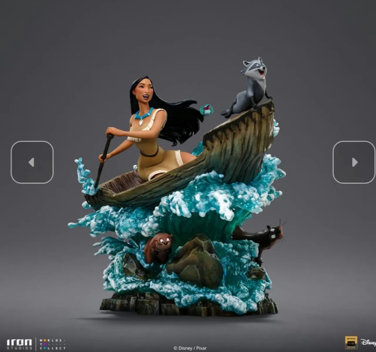 Pocahontas Deluxe Iron Studios Disney - Foto 2