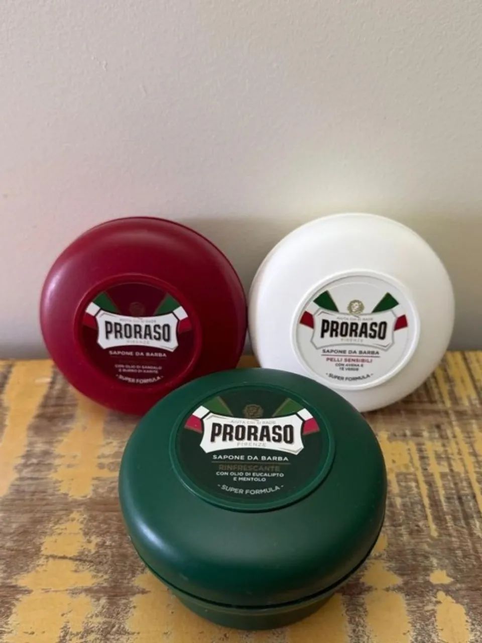 Sabão para barbear - Proraso (valor unitário)