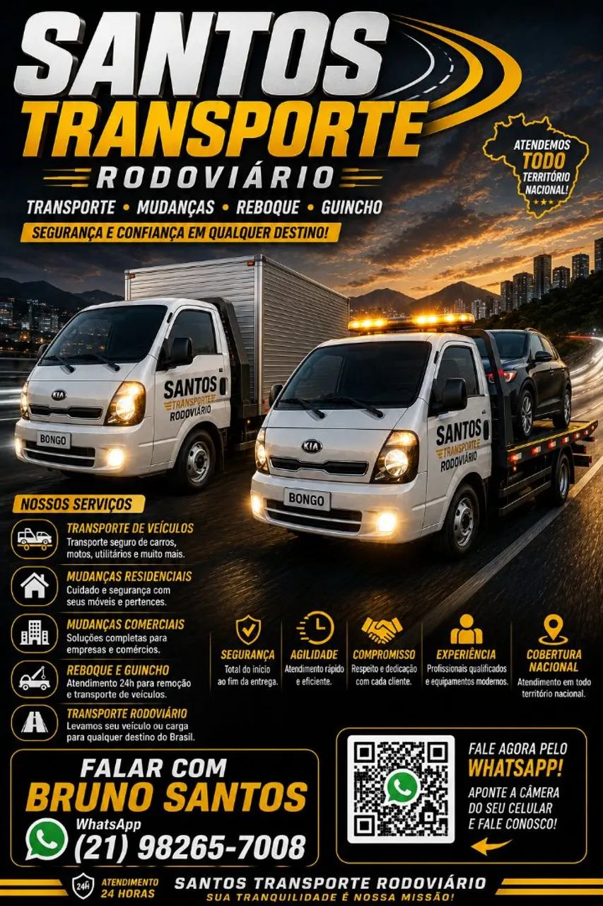TRANSPORTE RODOVIÁRIO FRETE E MUDANÇAS 