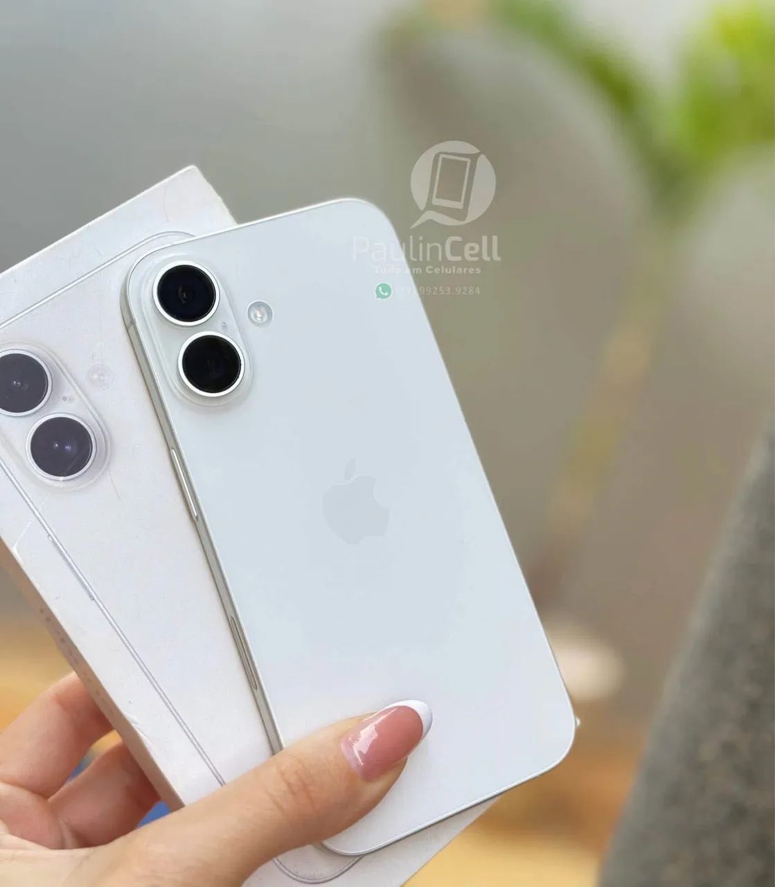 16 128gb branco completo 