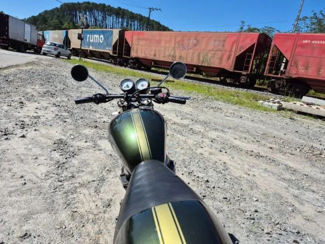 Triumph Thruxton 900 Verde Ano 2015  - Foto 3