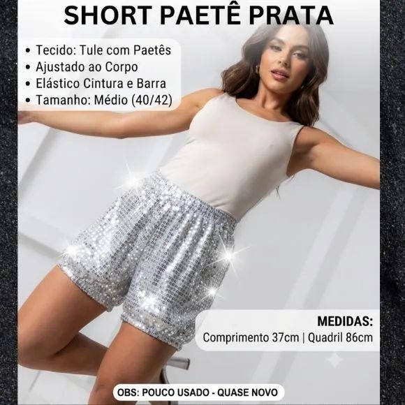 Short Bordado