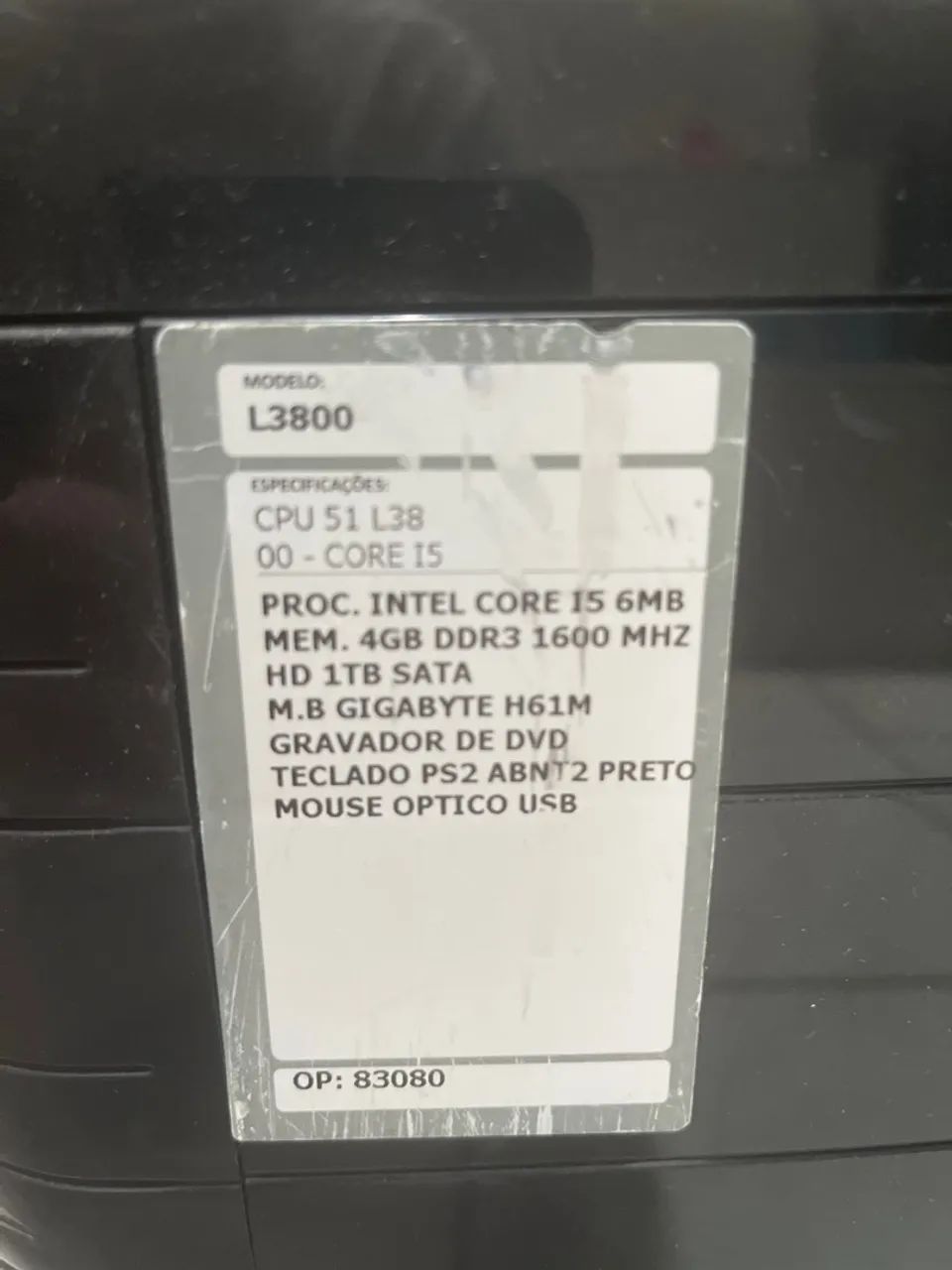 VENDO COMPUTADOR (DESKTOP)