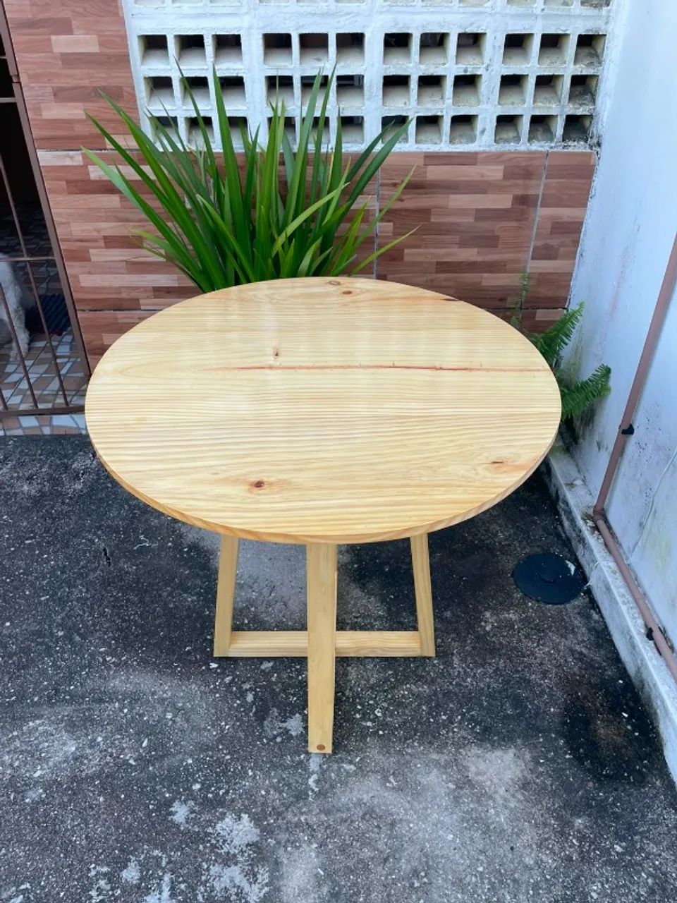 Mesa de Jantar Trançada em Pinus - Foto 5