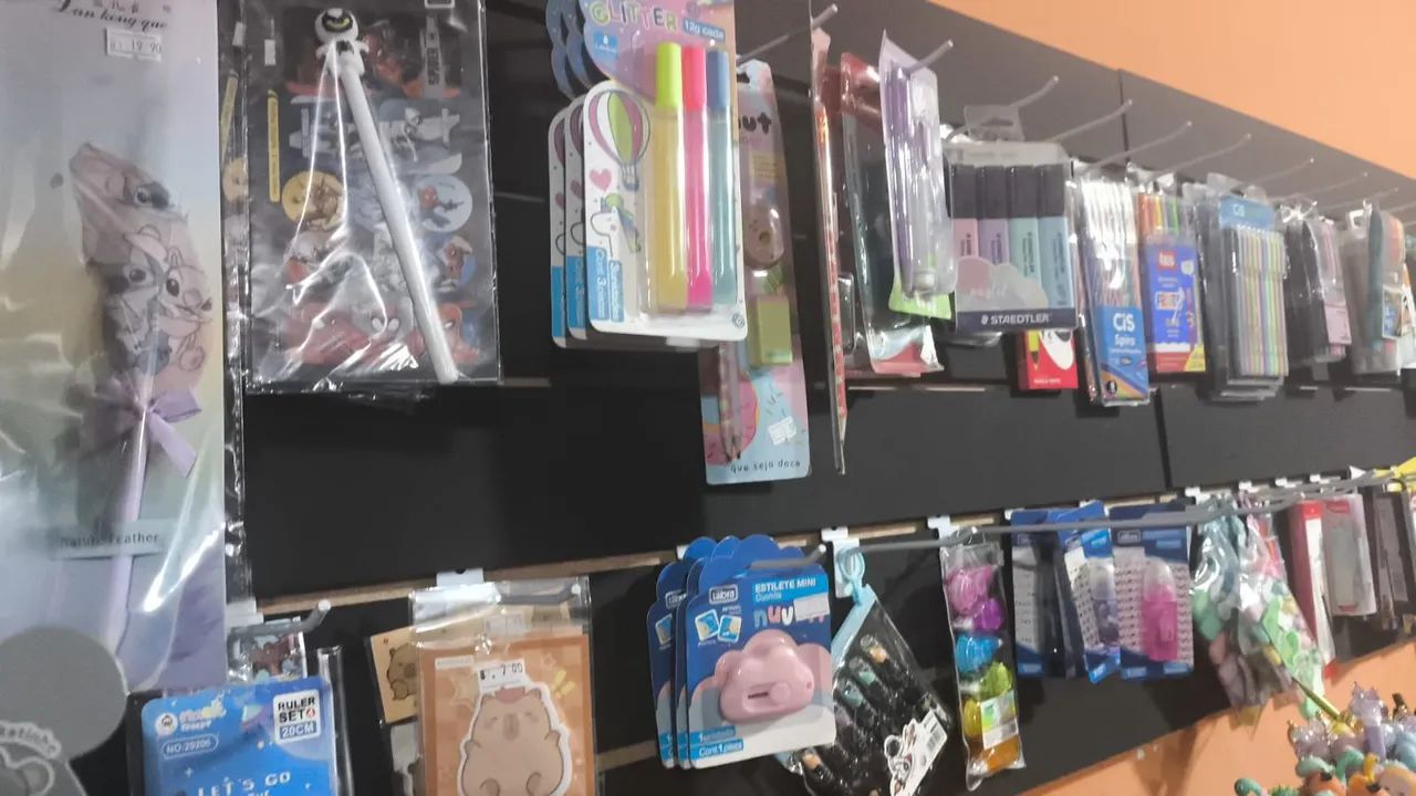 Papelaria fofa lote de mercadorias 