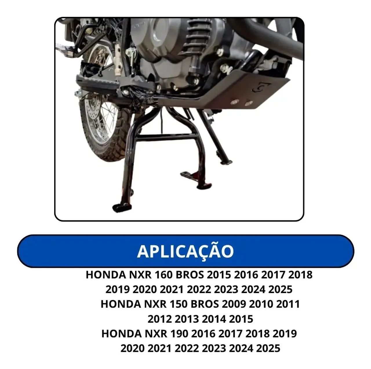 Cavalete Central Bros 160/150 Xre190 Chapam - Foto 3