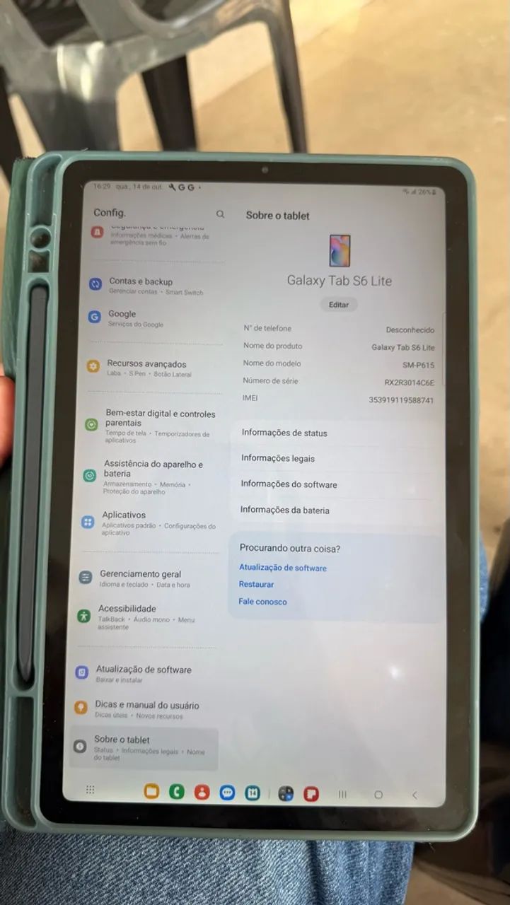 Tablet galaxy tab s6 lite  - Foto 4