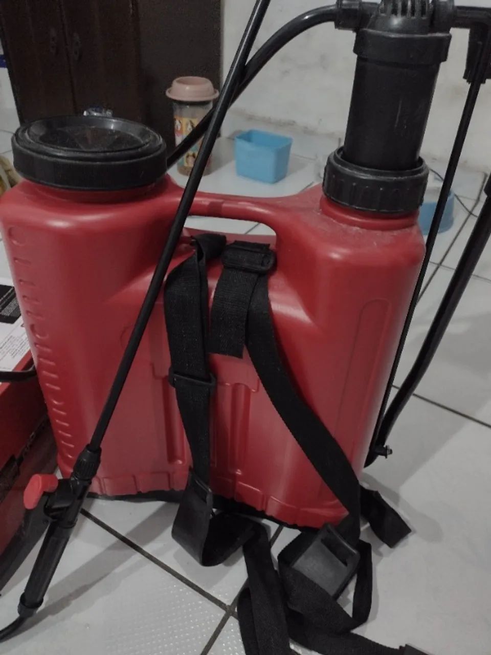 Pulverizador costal 20 litros novo na caixa  - Foto 3