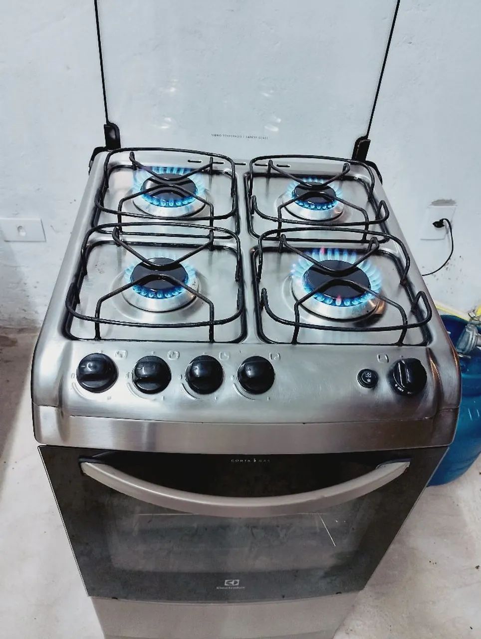 Fogão inox