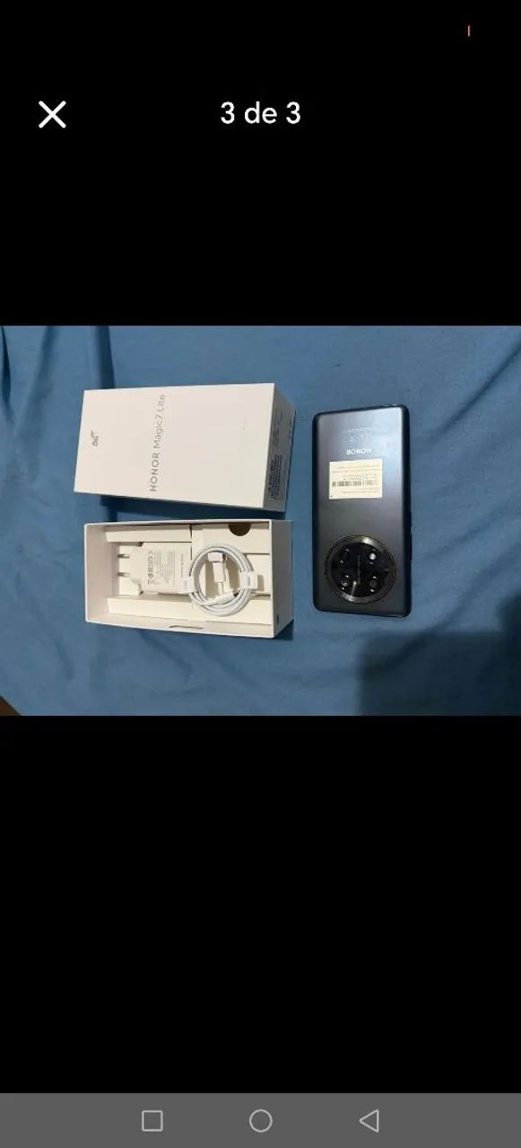 Celular honor magic 7 lite 512gb novo! - Foto 2