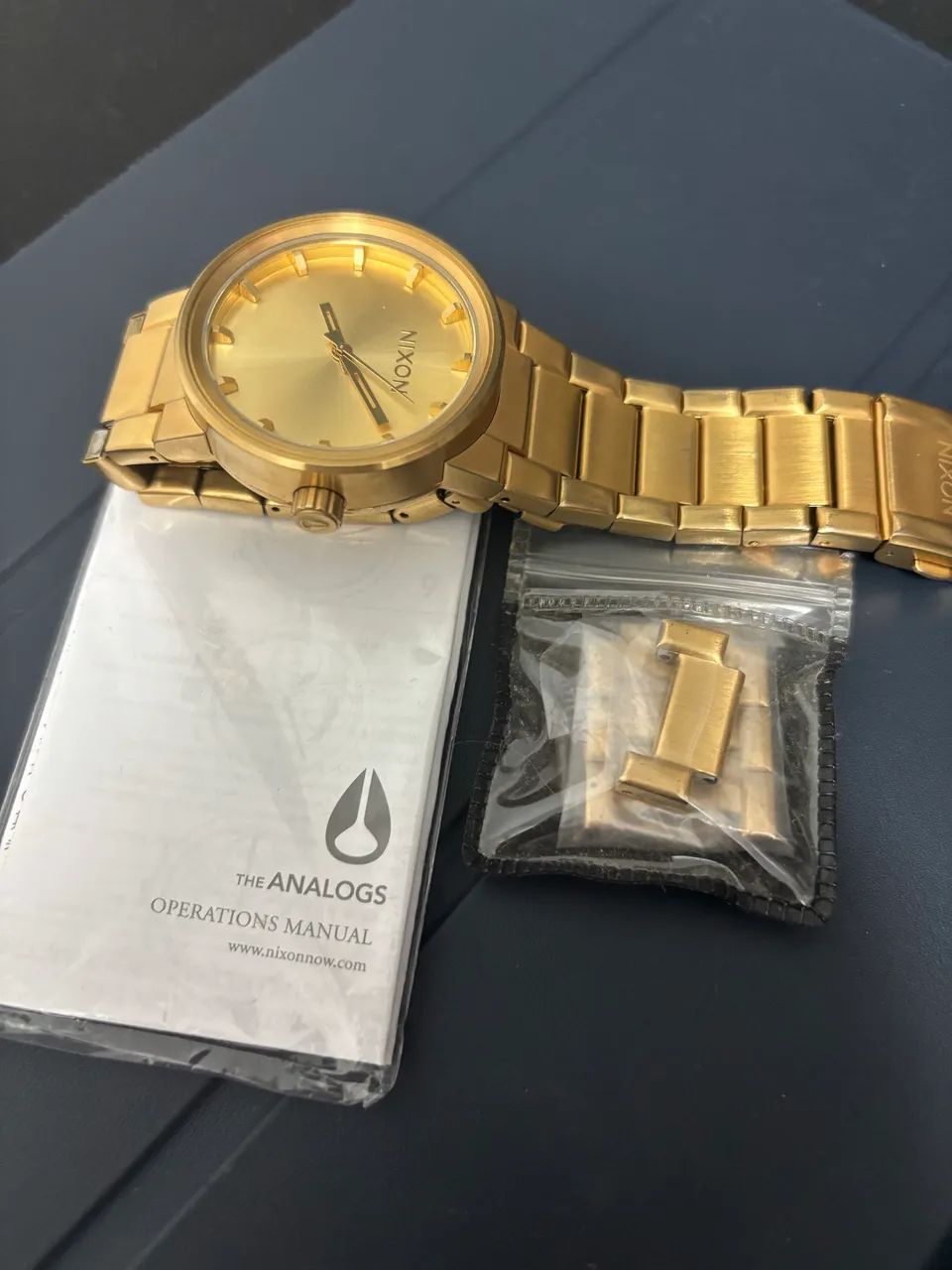 Relógio Nixon Cannon GOLD