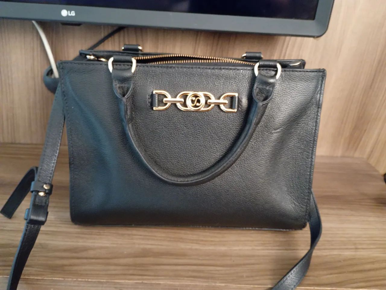 Bolsa Classe de Couro - Foto 2