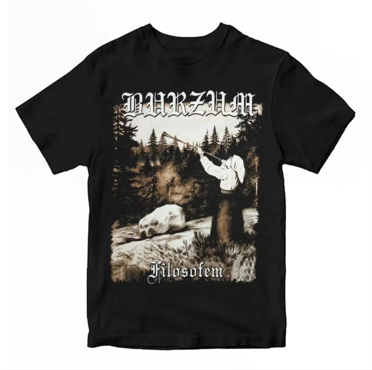 camisa rock  BURZUM