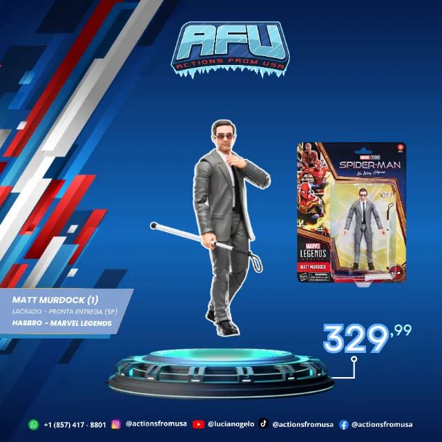 Hasbro Marvel Legends - Matt Murdock - Hobbies e coleções - Jardim