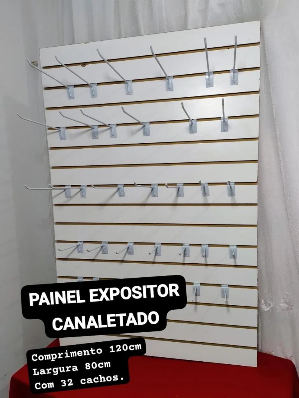 Painel expositor canaletado 