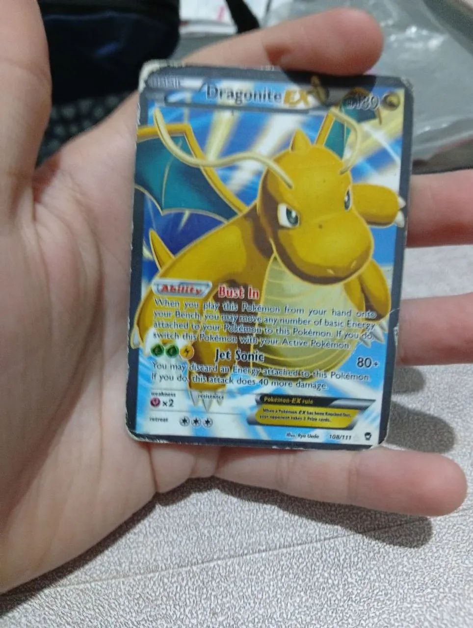 Dragonite-EX Full Art (número 108/111)