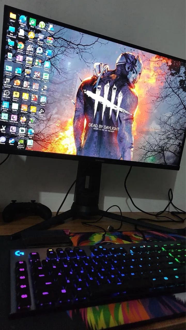 Vendo monitor Samsung 27 polegadas - Foto 2