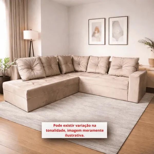 SOFÁ DE CANTO C/CHAISE 432959153421701120