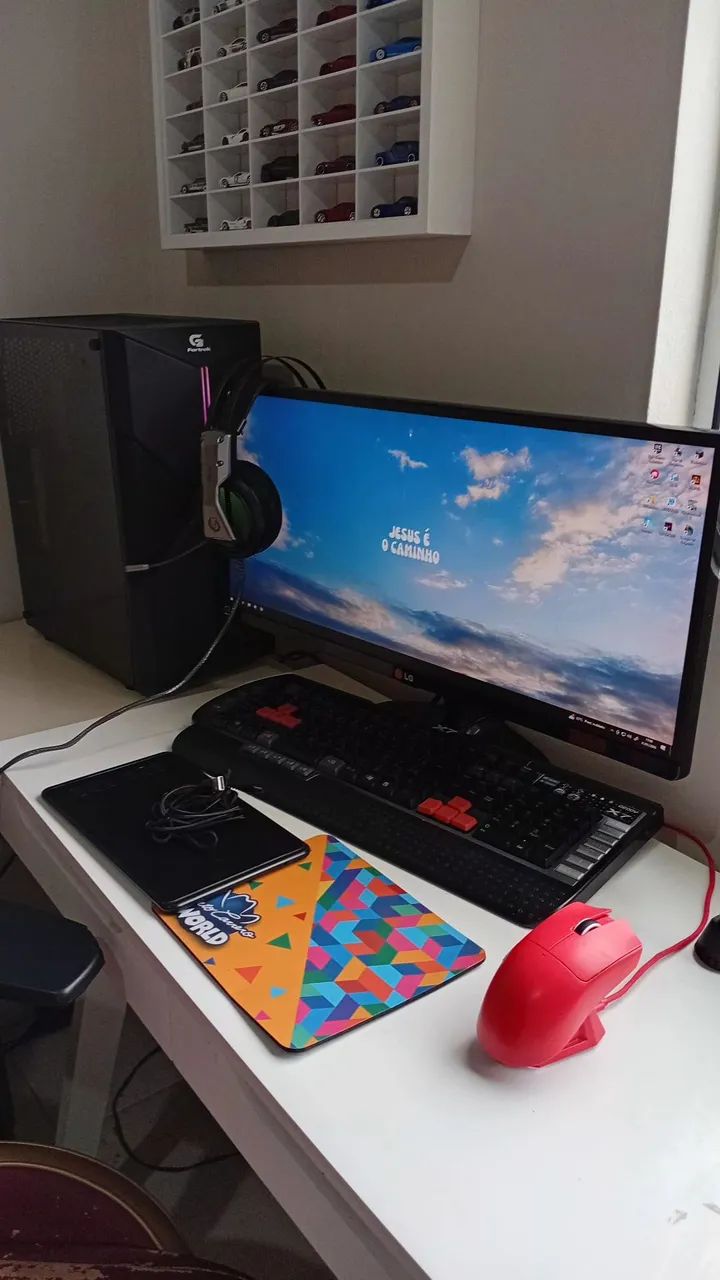 PC gamer completo + Monitor 24"