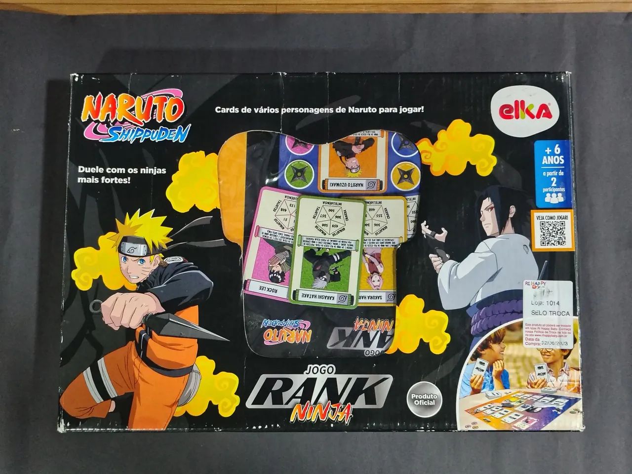 Jogo do Naruto  Rank ninja completo
