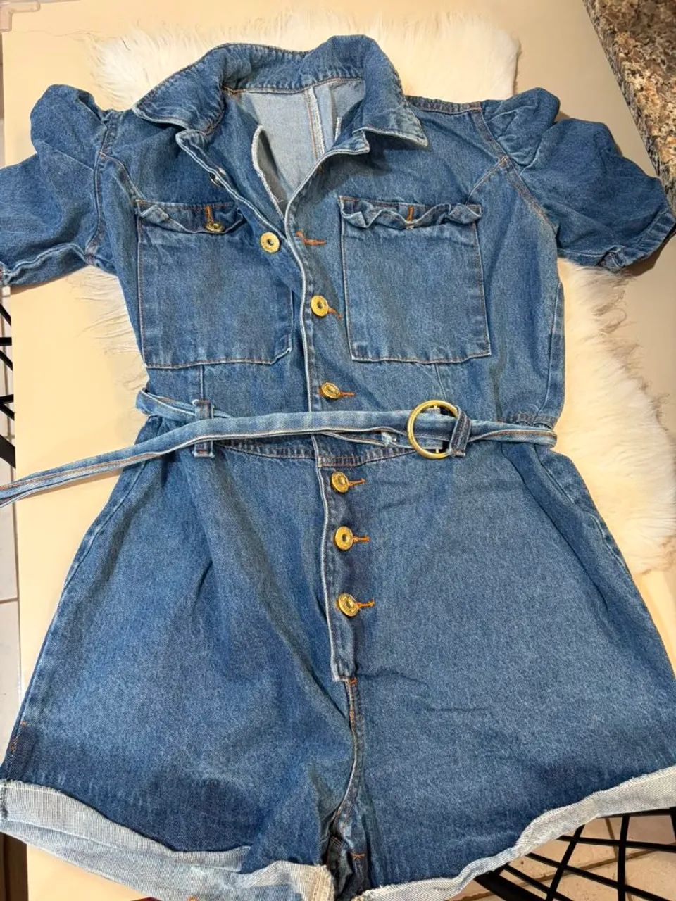 Macacão jeans 