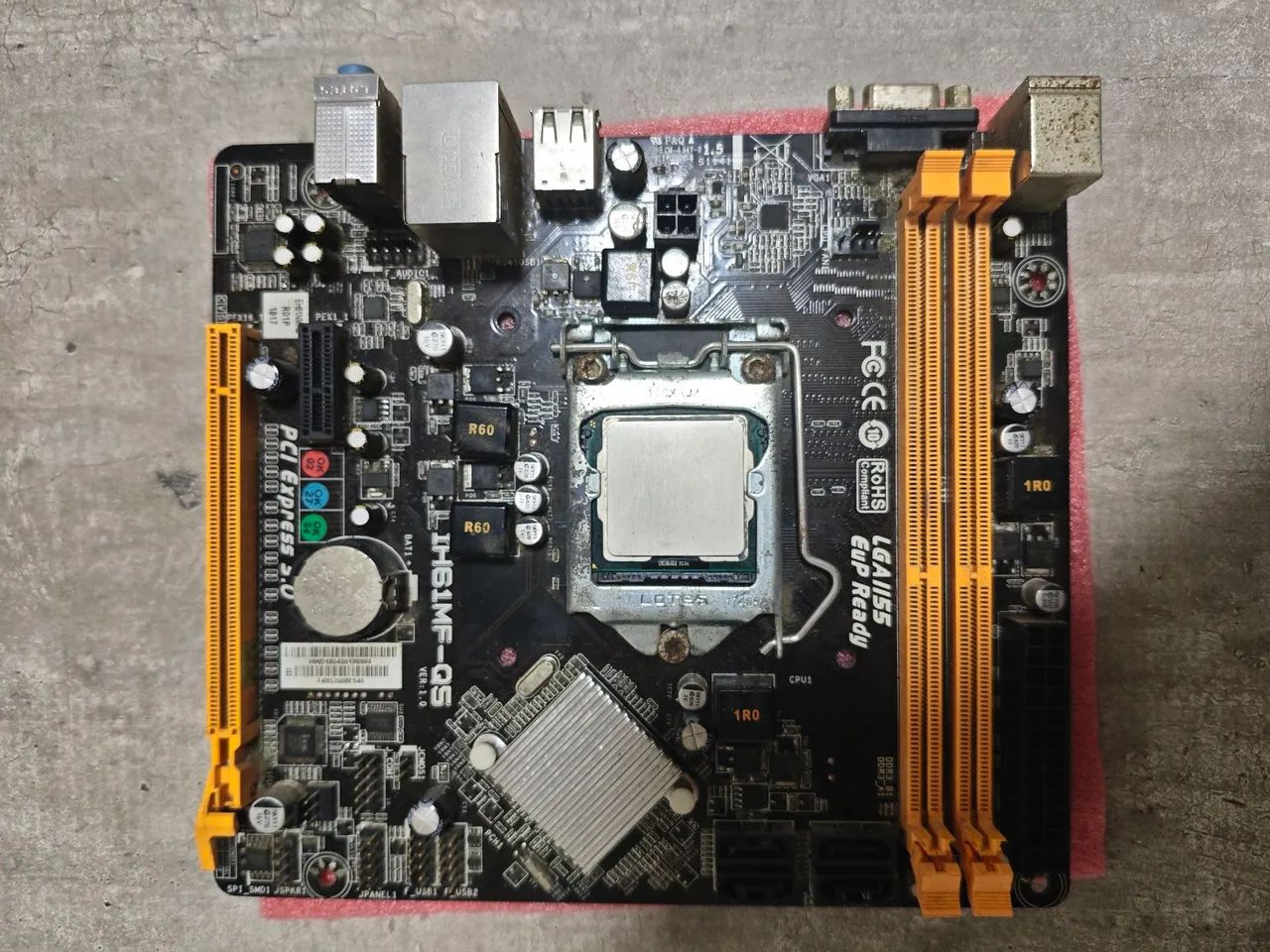 PLACAS MÃE 1155 C PROCESSADOR - Foto 4