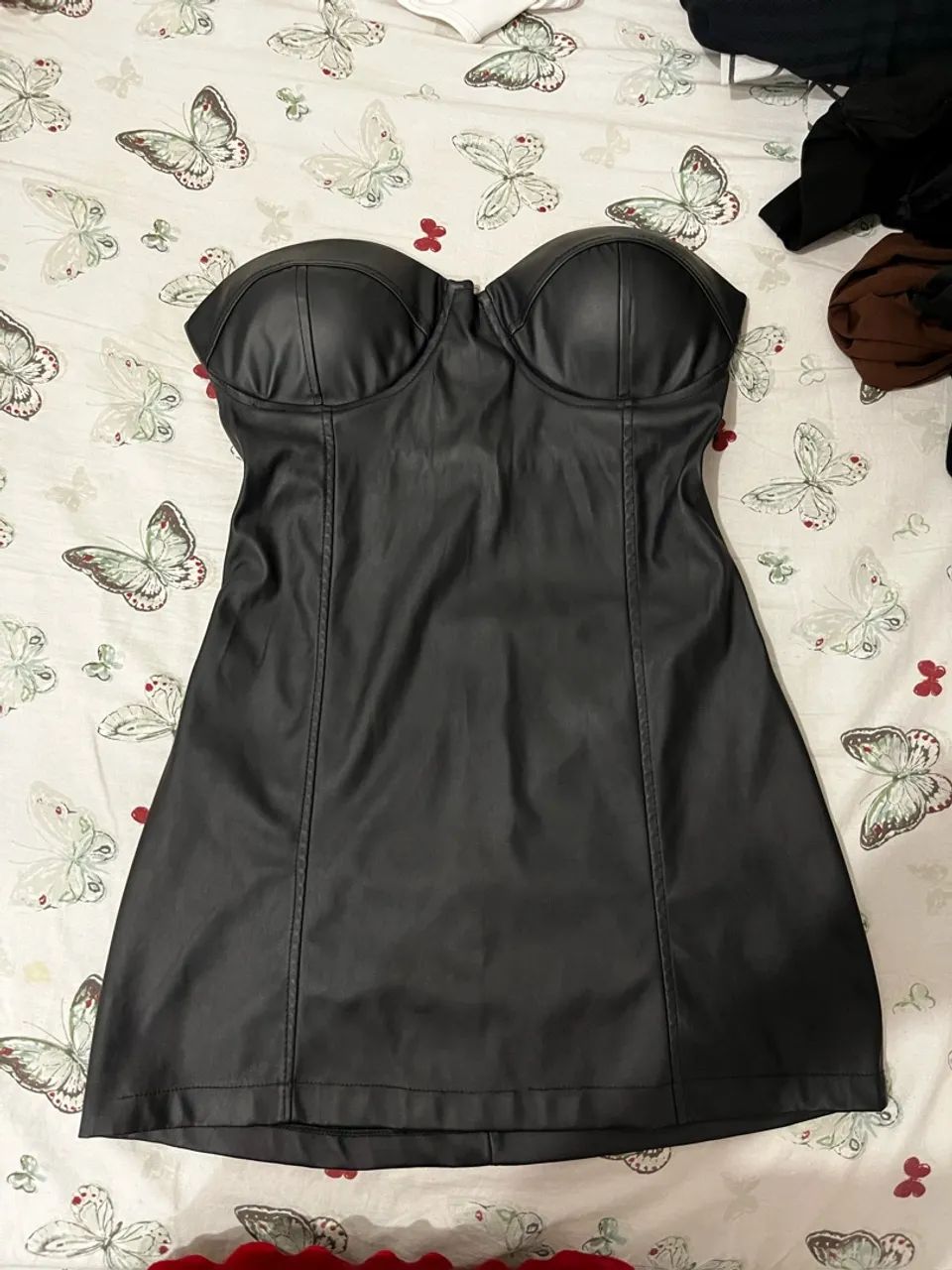 Vestido Couro