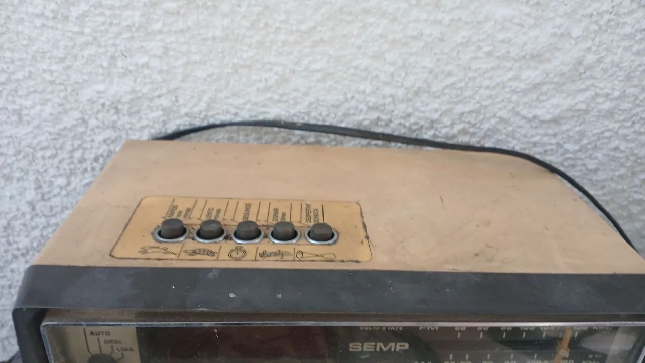 Radio antigo semp funcionando  - Foto 2