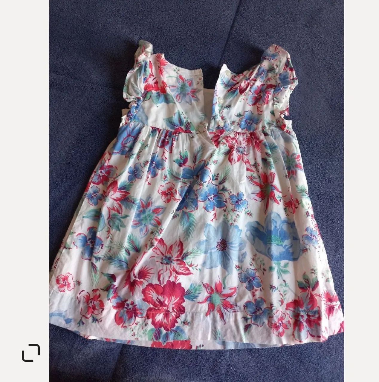 Vestido Gap Florido menina 18 meses - Foto 2