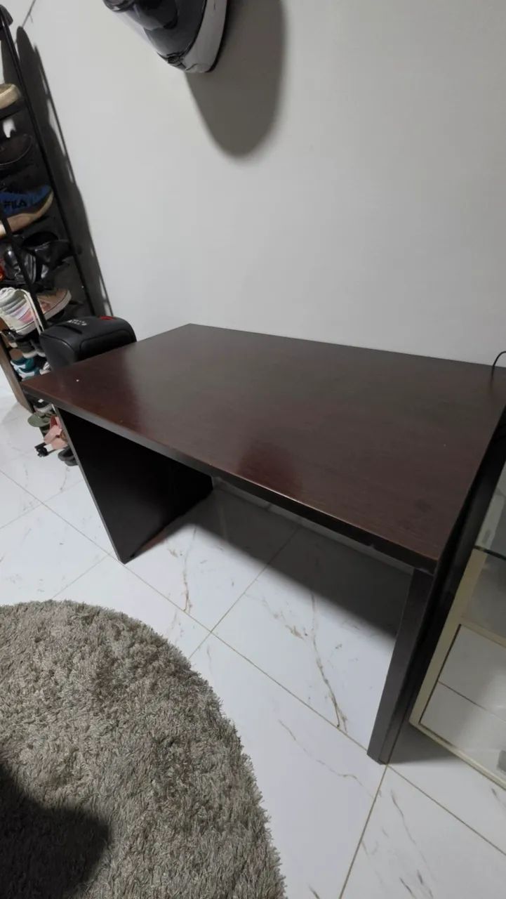 Mesa 1 Metro Escrivaninha Para Escritorio  - Foto 2