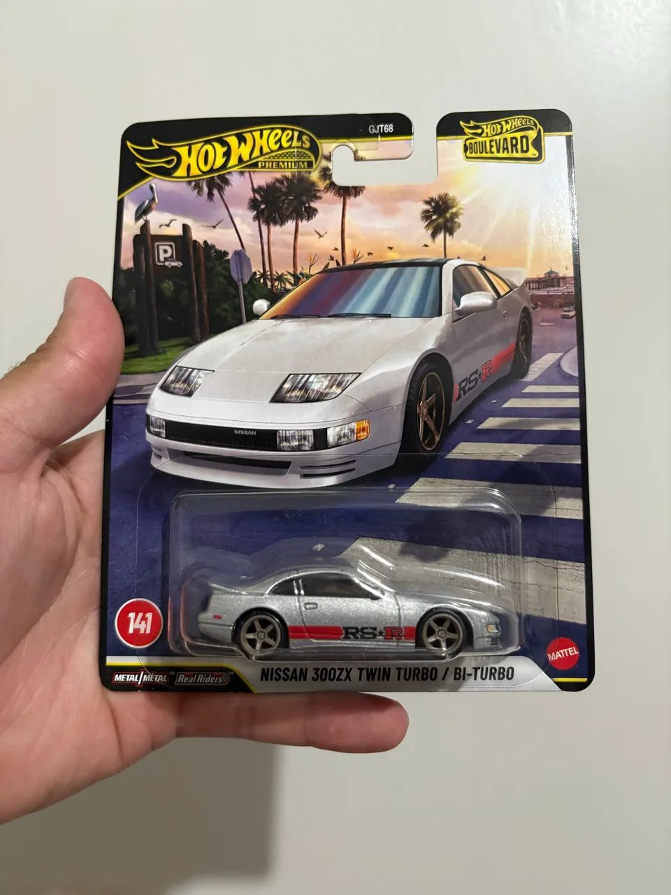 HotWheels Premium Boulevard Nissan 300ZX Twin Turbo - Brinquedos e