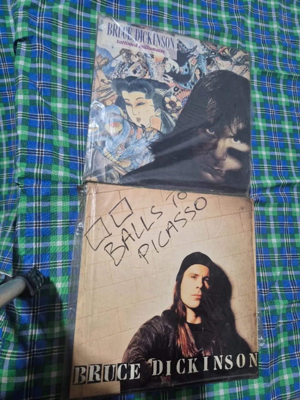 LPs Iron Miaden, Bruce Dickinson, Raul Seixas, White Snacke. e  ZZ top. Lp Disco vinil - Foto 2