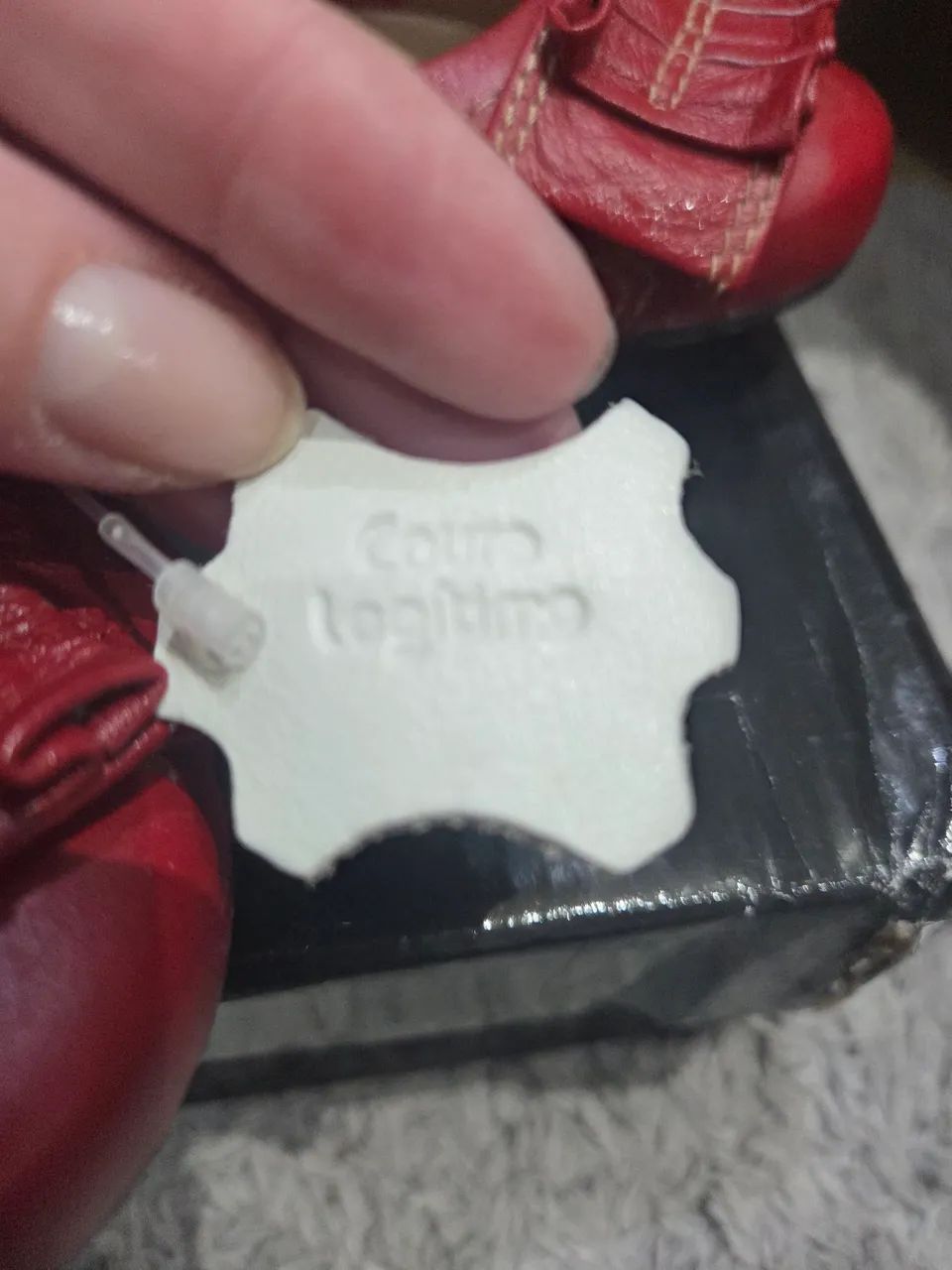 Peep Toe, couro Novo - Foto 5