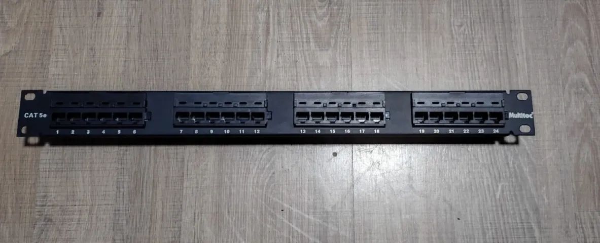 Patch Panel 24 Portas Rj45 Cat5e - Foto 3