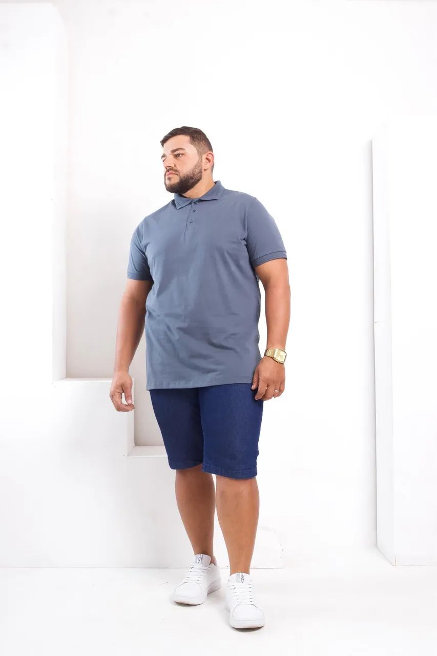 Camisa polo plus size - Foto 5