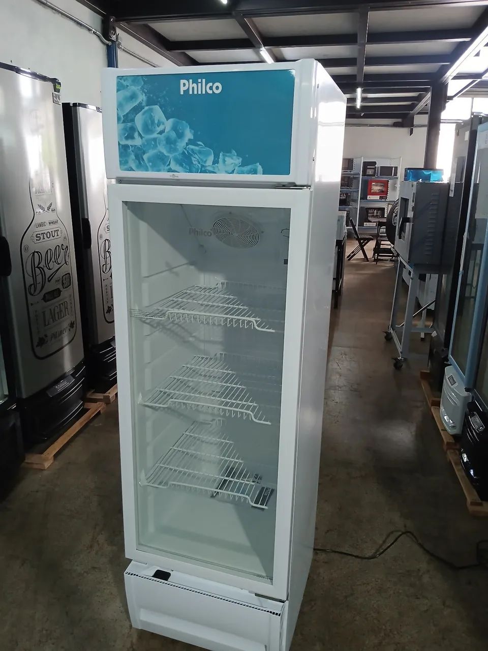 Expositor vertical Philco 211 litros branco novo - Foto 2