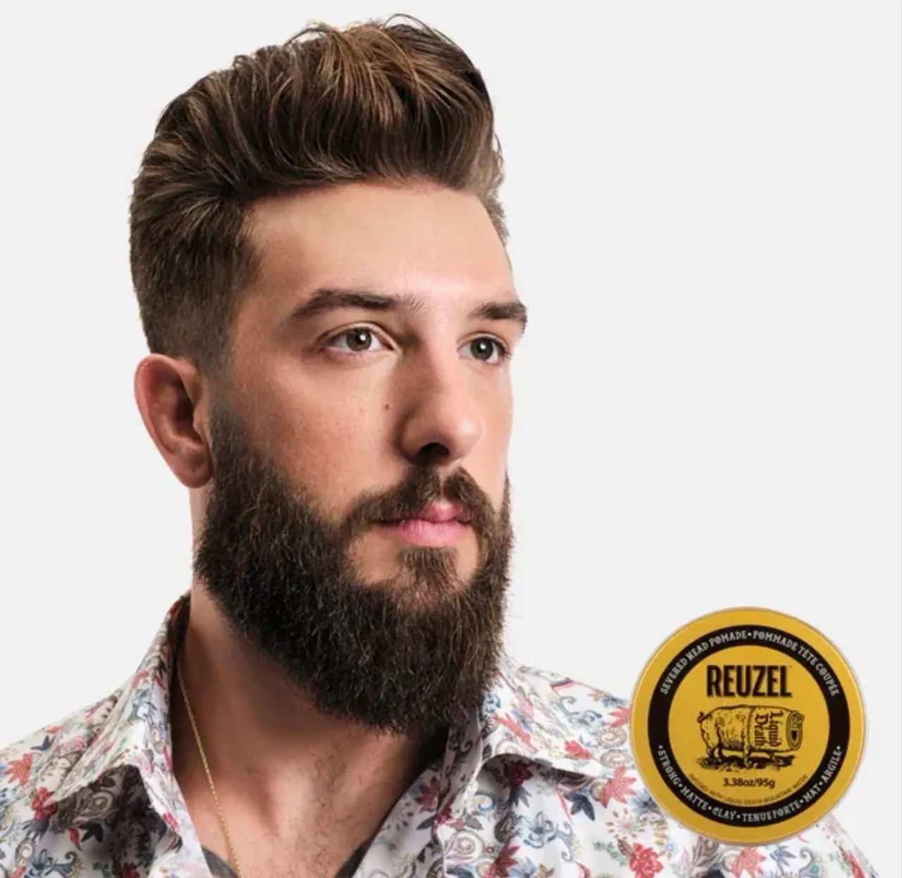 Reuzel x Liquid Death Severed Head Clay Matte Pomade 95 - Pomada Importada  - Foto 4