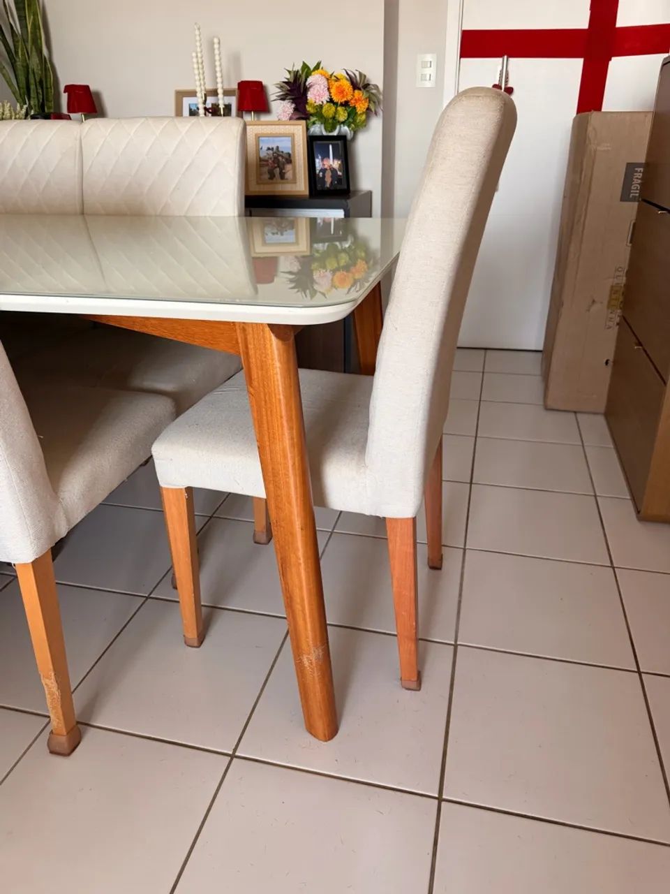 Cadeiras estofadas  - Foto 5