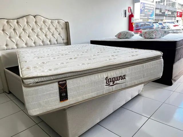 Colchão de Casal Novo Molas Ensacadas Pillow Top Conforto Médio, Em 12x sem juros!  - Foto 3