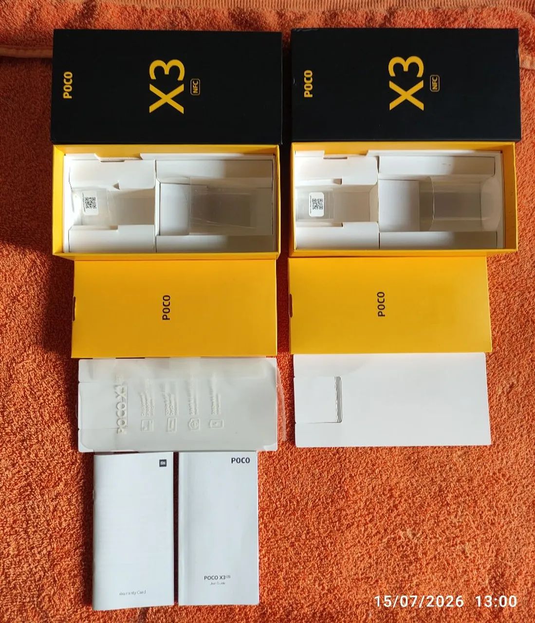 Caixa Original POCO X3 NFC e manuais  - Foto 2