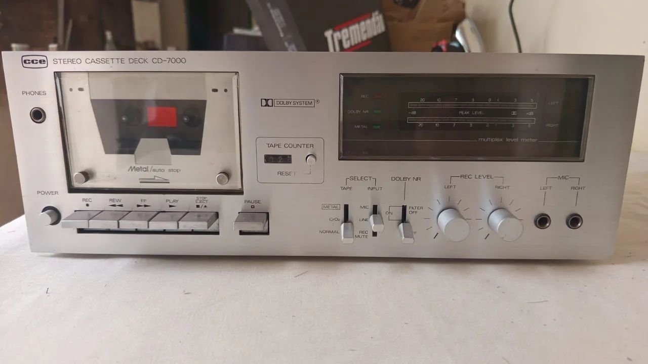 Lindo Tape Deck CCE CD 7000 - Foto 2