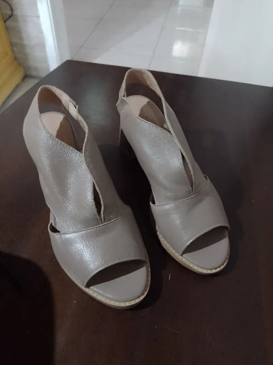 Sandália de couro  - Foto 5