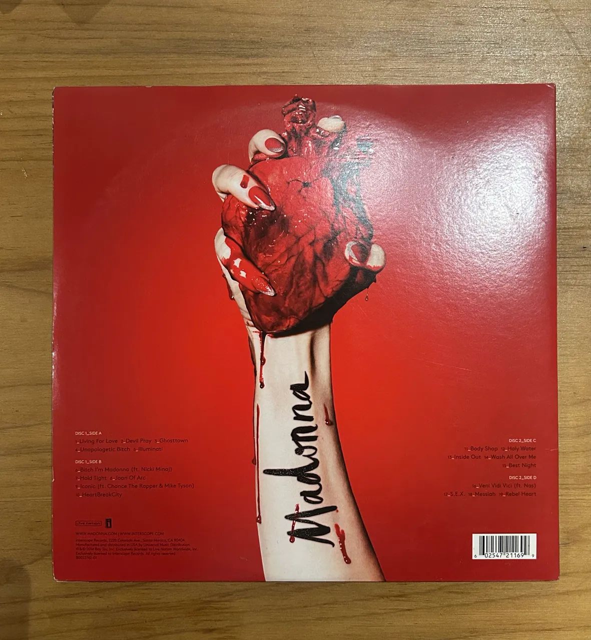Vinil: Madonna rebel heart - Foto 2