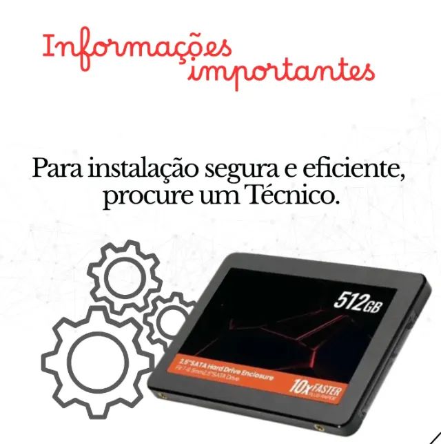 Ssd Interno 512gb 2,5 Sata 3 Leitura Até 550mb/s E pc e notebook - Foto 5