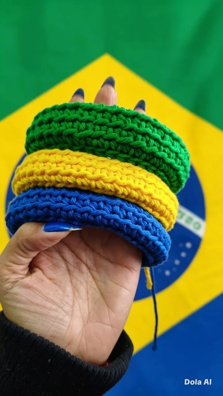 Pulseiras de Crochê Virginia  - Foto 2