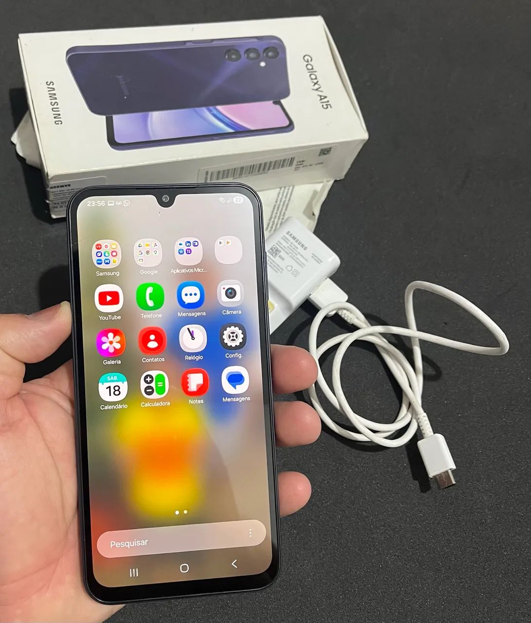 Samsung A15 Funcionando perfeitamente 
