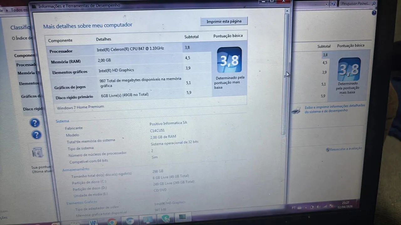 Vendo notebook positivo com carregador  - Foto 5