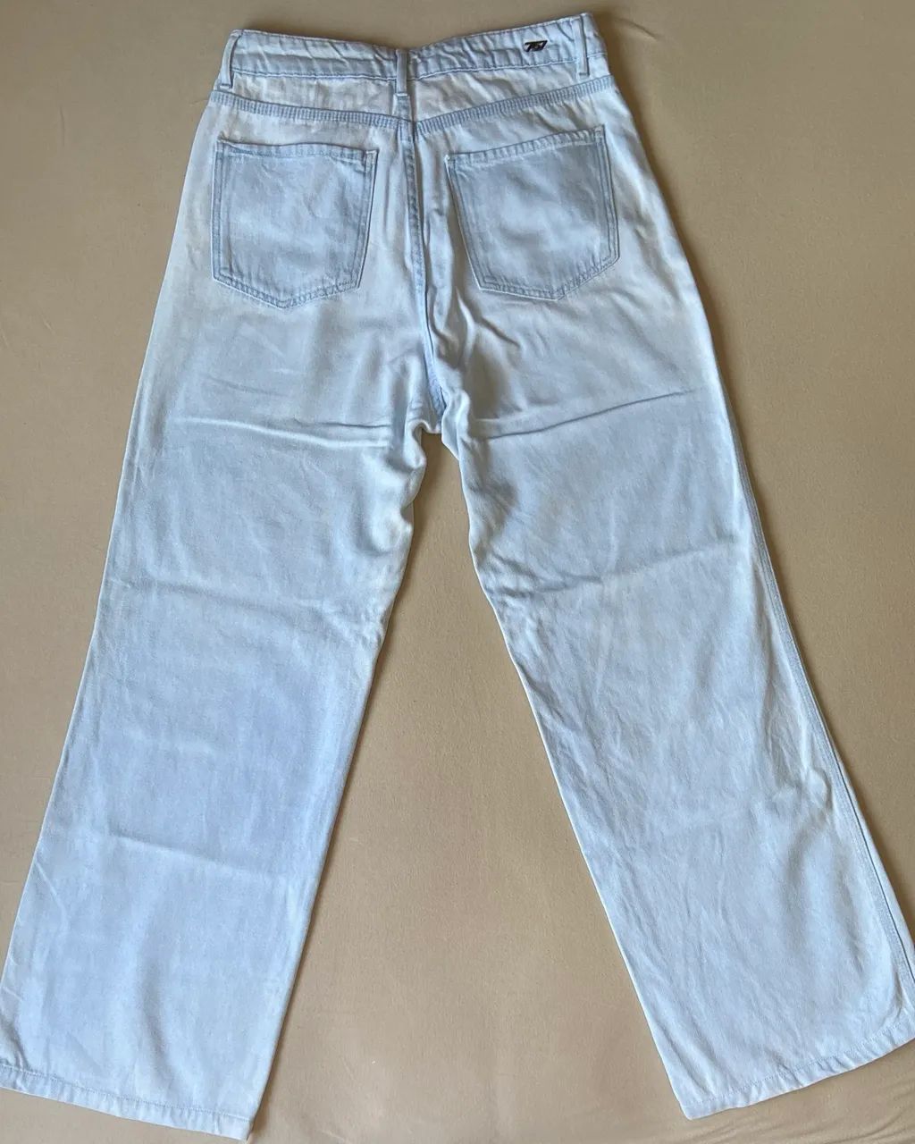Calça jeans com corações rosa 40 - Foto 2